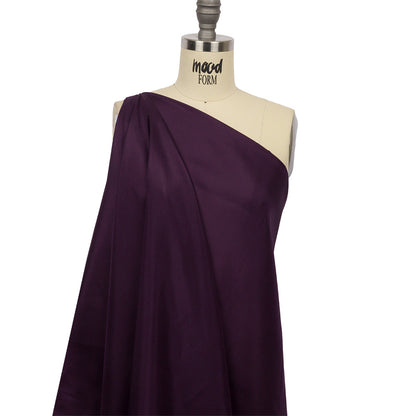 China Silk/Silk Habotai - Blackberry - Premium Collection