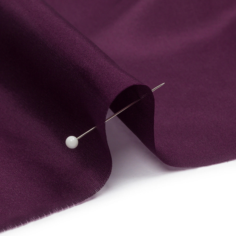 China Silk/Silk Habotai - Eggplant - Premium Collection