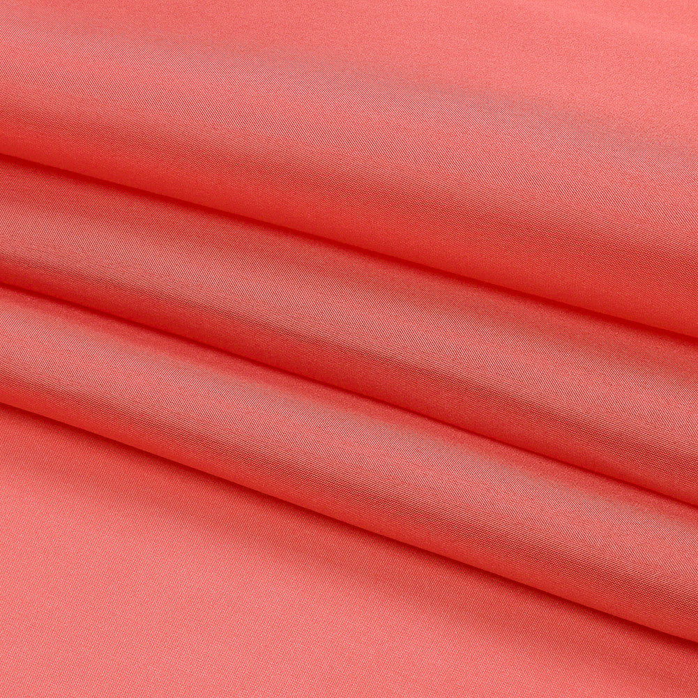 China Silk/Silk Habotai - Coral - Premium Collection