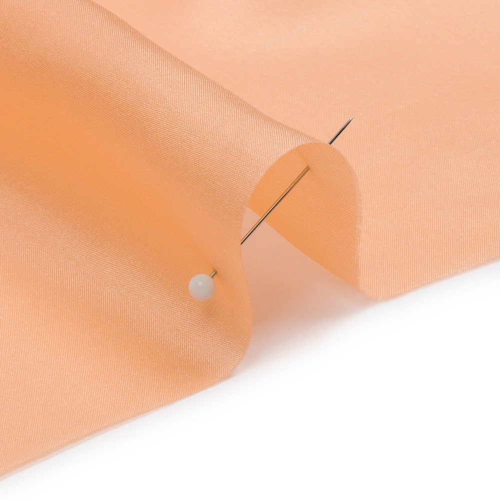 China Silk/Silk Habotai - Peach - Premium Collection