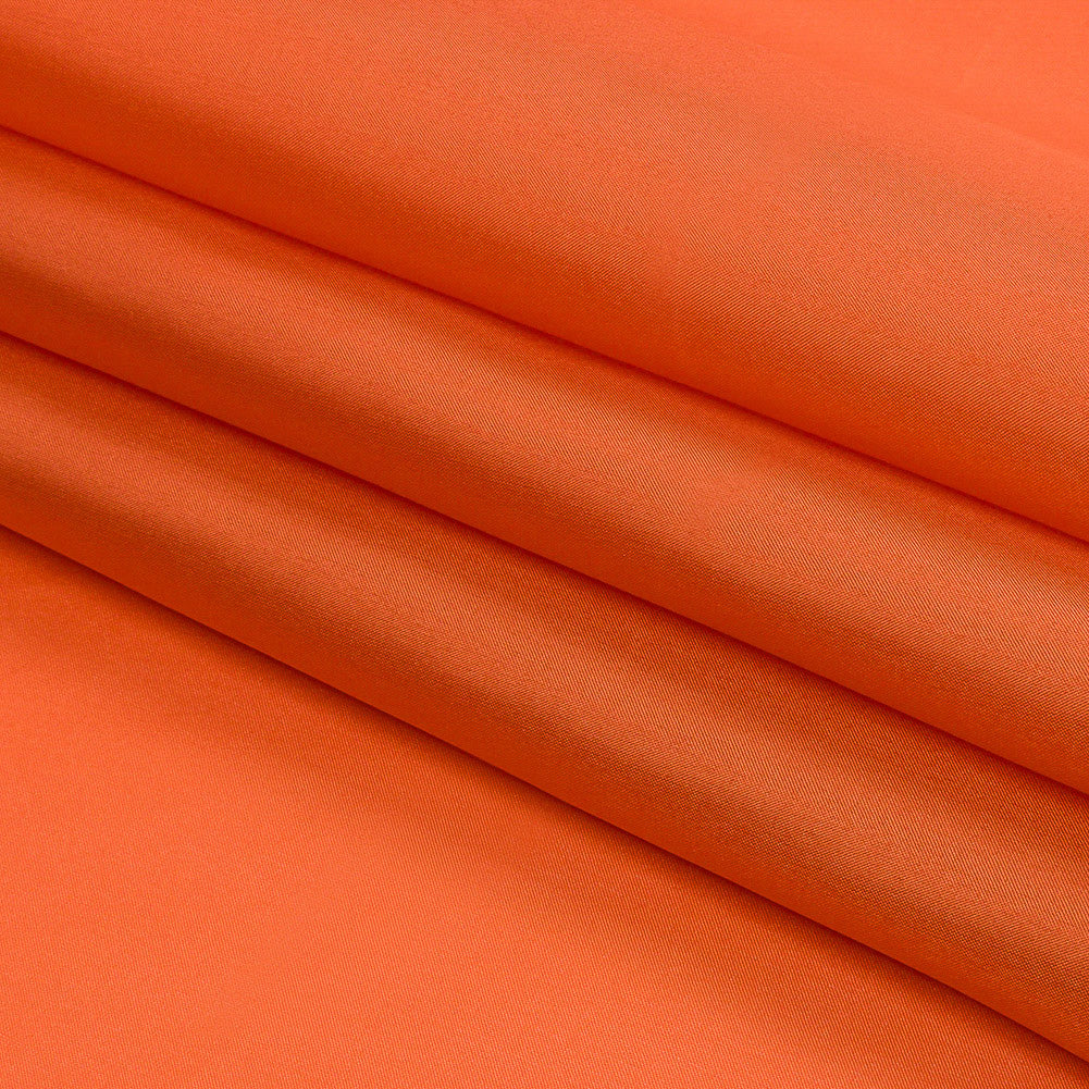Seda china/Seda Habotai - Naranja quemado - Colección Premium
