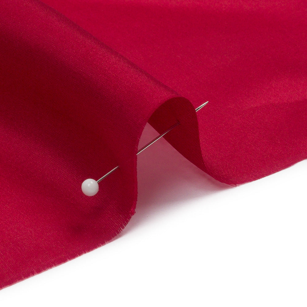 Seda china/Seda Habotai - Pimiento picante - Colección Premium