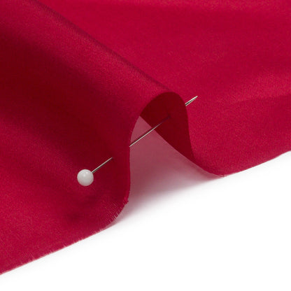 Seda china/Seda Habotai - Pimiento picante - Colección Premium