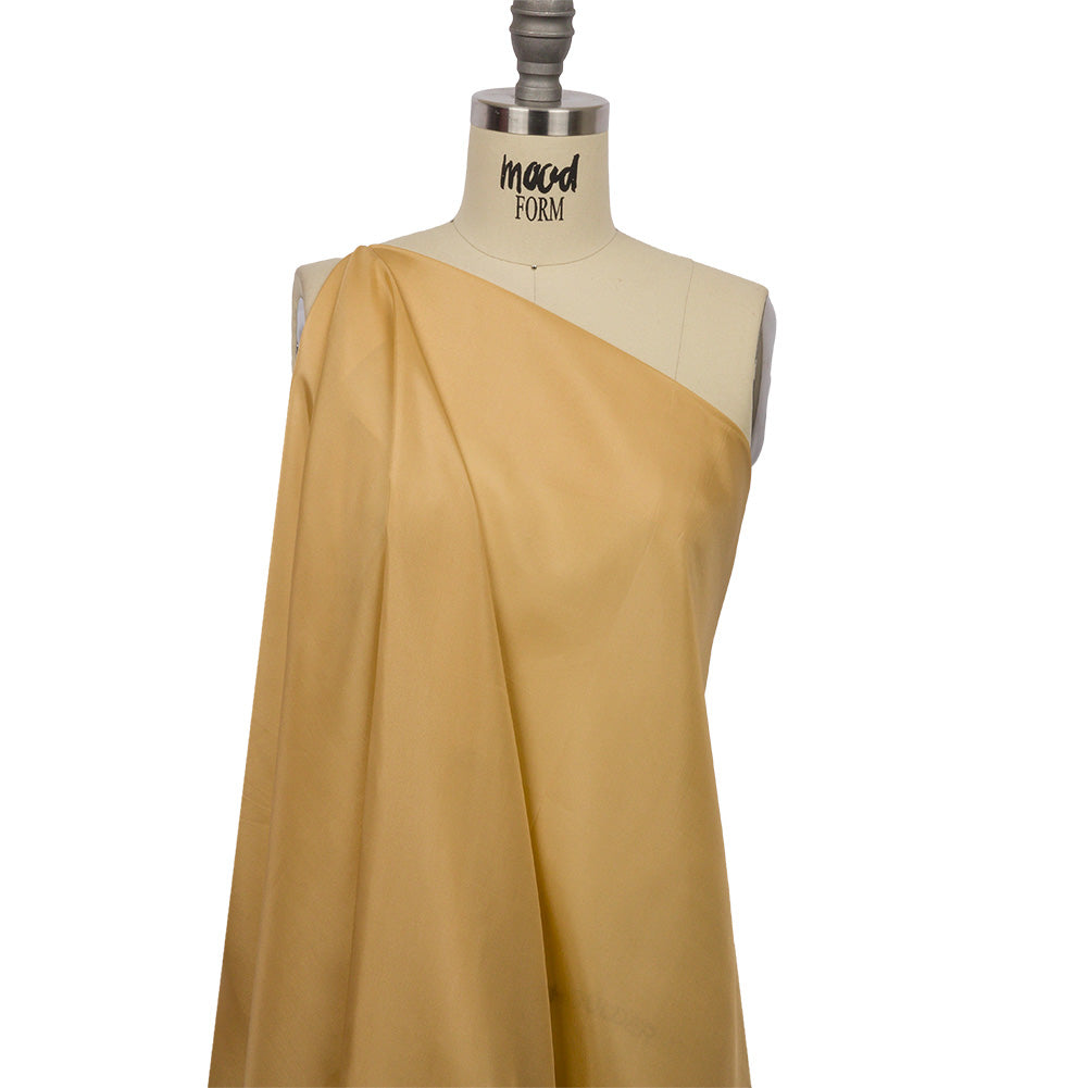 China Silk/Silk Habotai - Gold - Premium Collection Detail