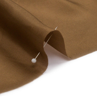 China Silk/Silk Habotai - Dark Olive - Premium Collection