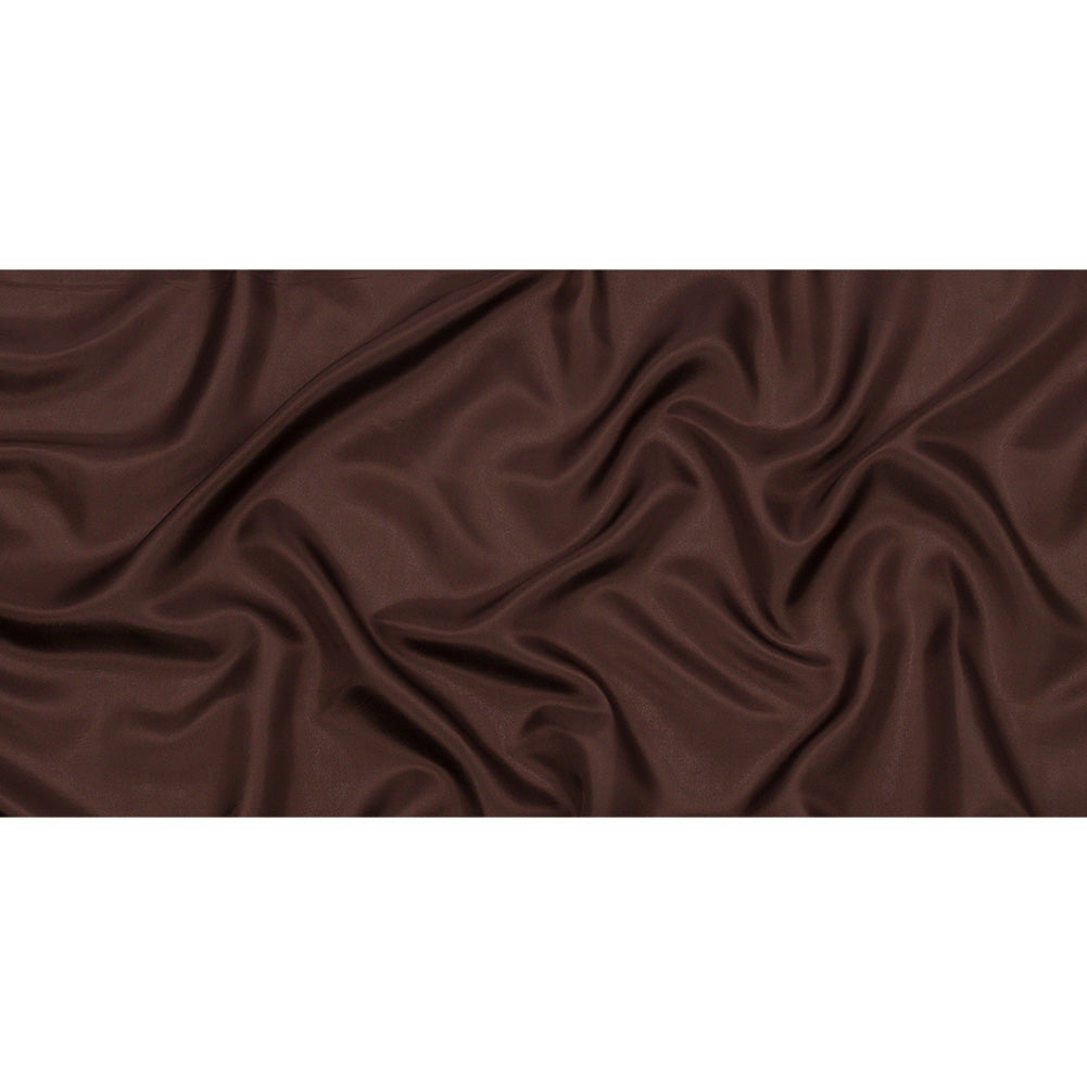China Silk/Silk Habotai - Dark Brown - Premium Collection