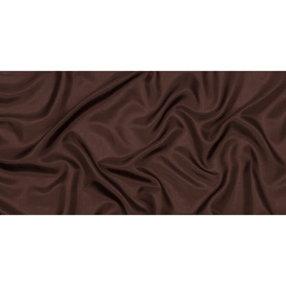 China Silk/Silk Habotai - Dark Brown - Premium Collection