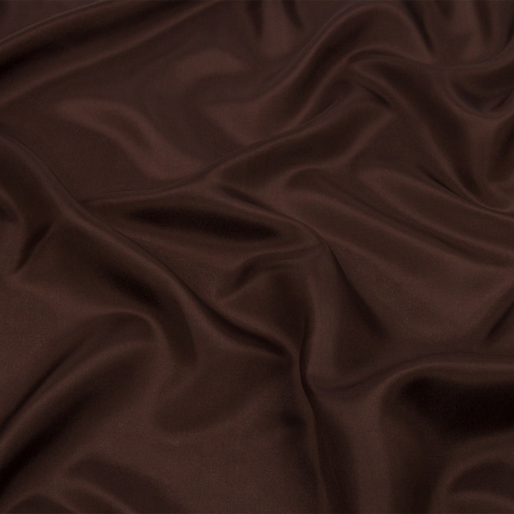 template--25130090922057__main-China Silk/Silk Habotai - Dark Brown - Premium Collection