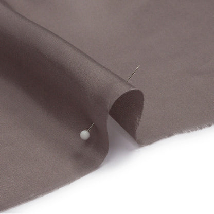 China Silk/Silk Habotai - Dark Silver - Premium Collection