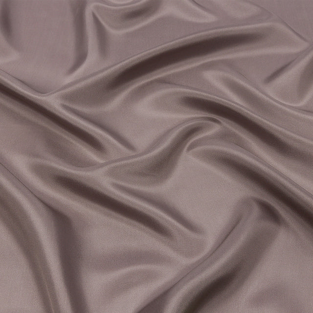 China Silk/Silk Habotai - Dark Silver - Premium Collection
