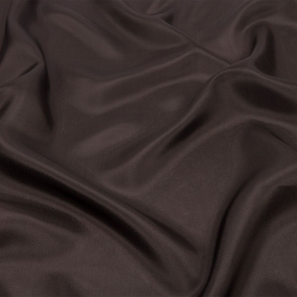 China Silk/Silk Habotai - Deep Charcoal - Premium Collection