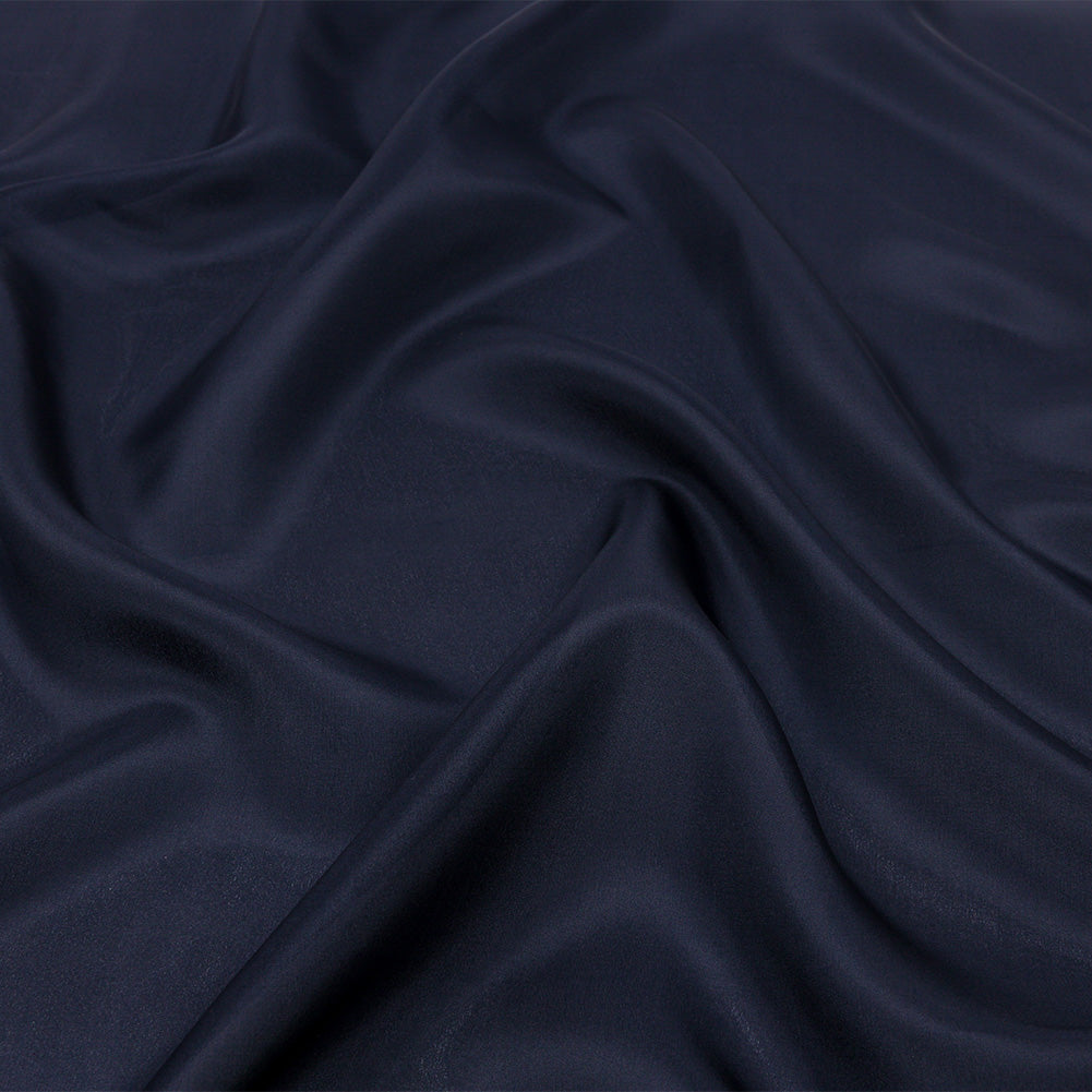 China Silk/Silk Habotai - Navy - Premium Collection