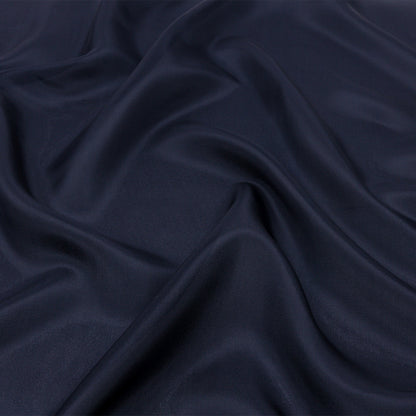 China Silk/Silk Habotai - Navy - Premium Collection