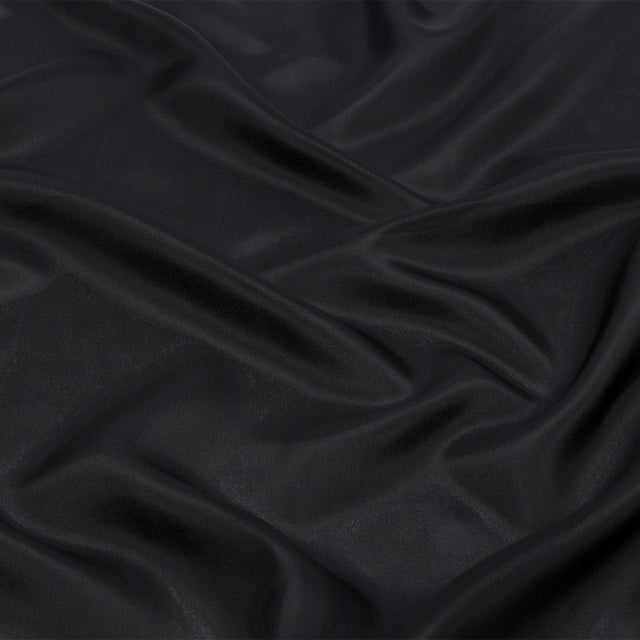 China Silk/Silk Habotai - Black - Premium Collection