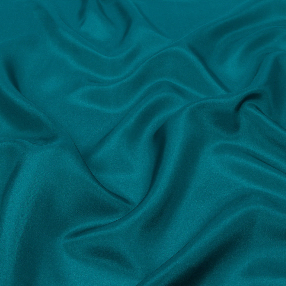 China Silk/Silk Habotai - Deep Teal - Premium Collection