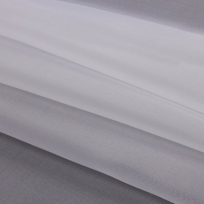 Silk Organza 44" - Bright White - Premium Collection