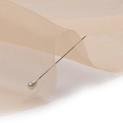 Silk Organza 44" - Ecru - Premium Collection