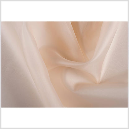 Silk Organza 44" - Nude - Premium Collection