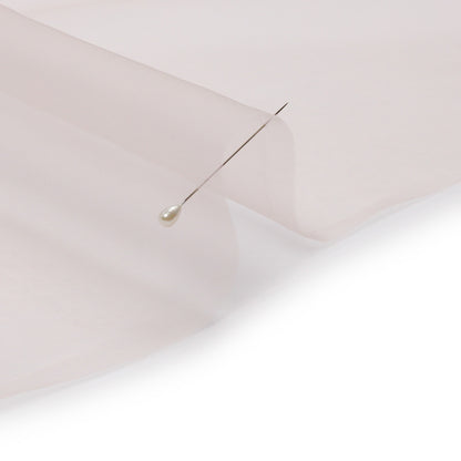 Silk Organza 44" - Cradle Pink - Premium Collection