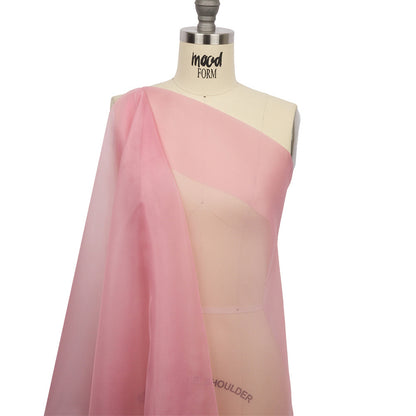 Silk Organza 44" - Polignac Pink - Premium Collection