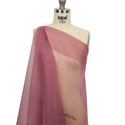 Silk Organza 44" - Crushed Berry - Premium Collection