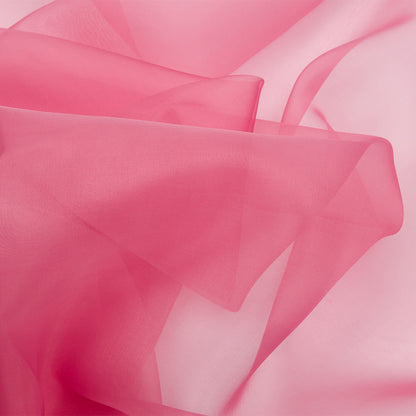 Silk Organza 44" - Rapture Rose - Premium Collection