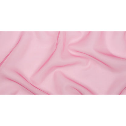 Silk Organza 44" - Carmine Rose - Premium Collection