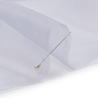 Silk Organza 44" - Icelandic Blue - Premium Collection