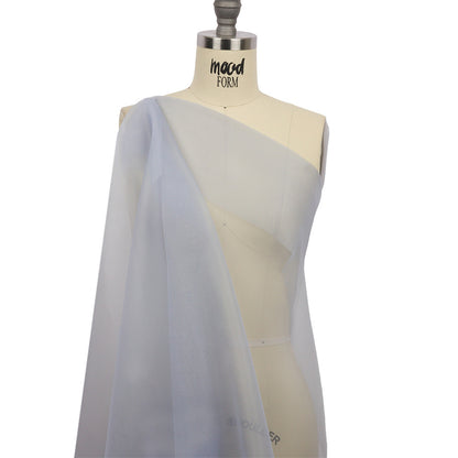 Silk Organza 44" - Icelandic Blue - Premium Collection