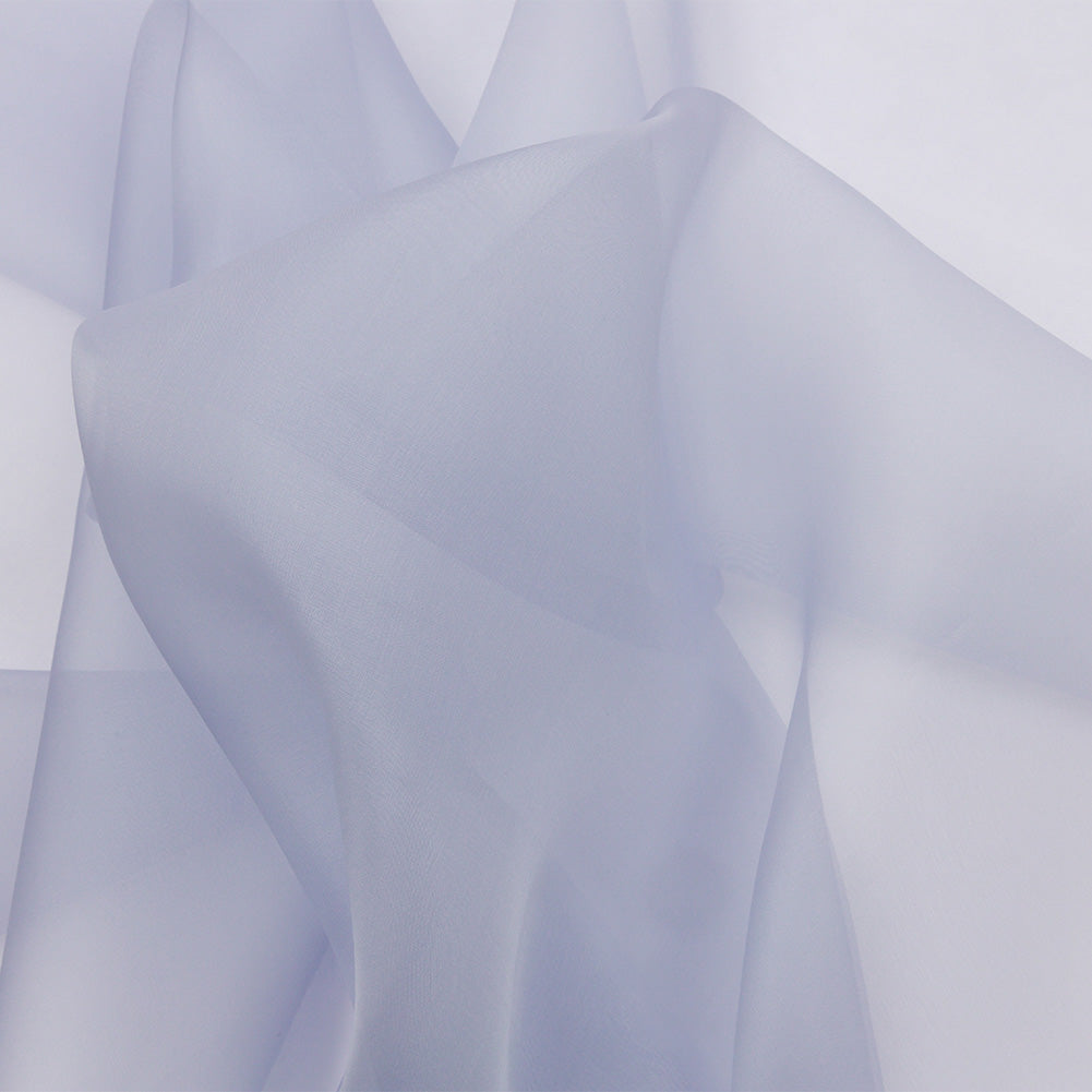 Silk Organza 44" - Icelandic Blue - Premium Collection