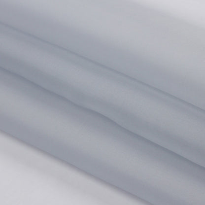 Silk Organza 44" - Gray Dawn - Premium Collection Folded