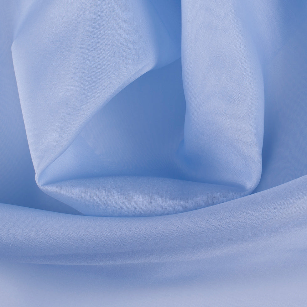 Silk Organza 44" - Baby Blue - Premium Collection