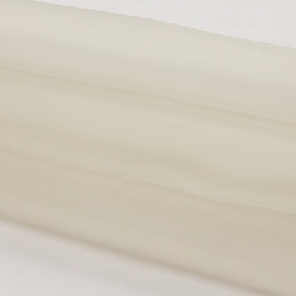 Silk Organza 44" - Ivory - Premium Collection Folded