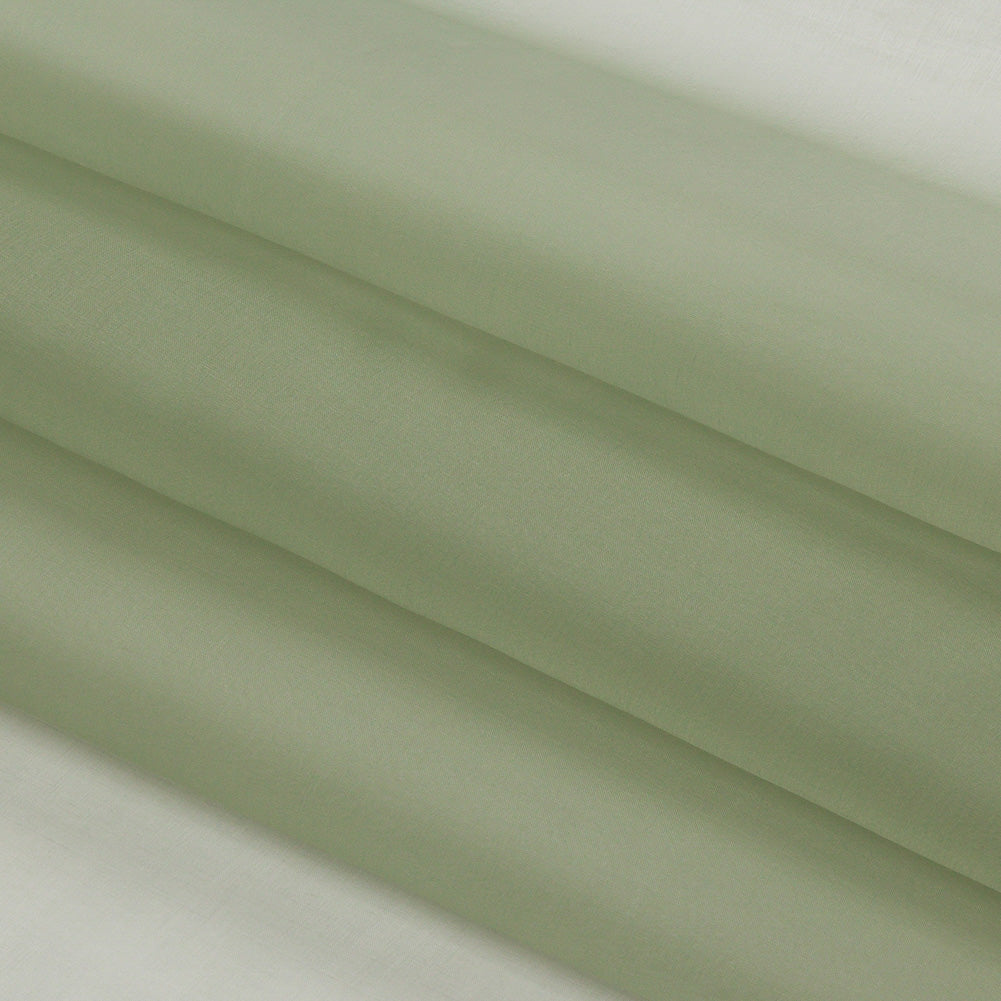 Silk Organza 44" - Oil Green - Premium Collection