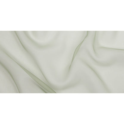 Silk Organza 44" - Oil Green - Premium Collection