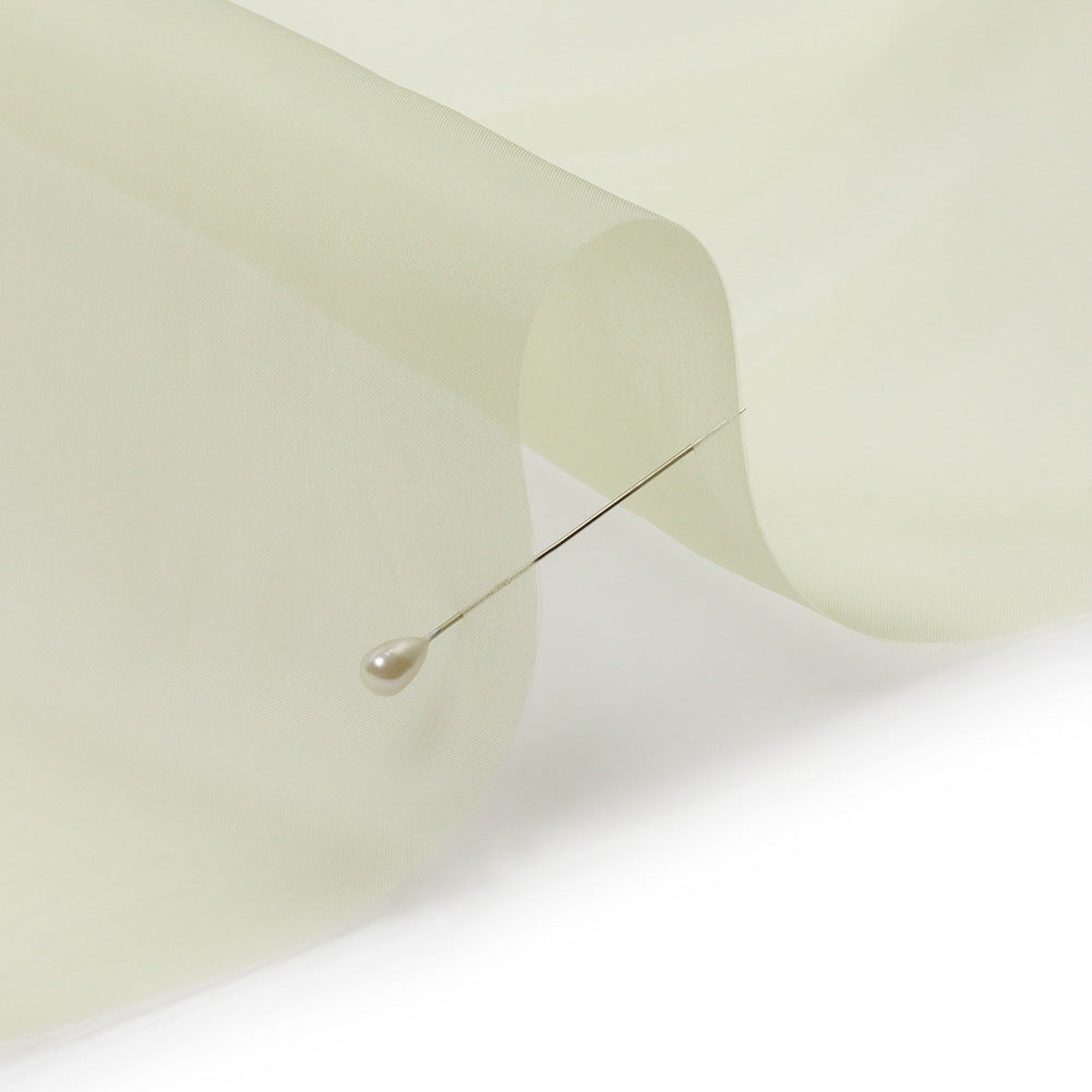 Silk Organza 44" - Young Wheat - Premium Collection