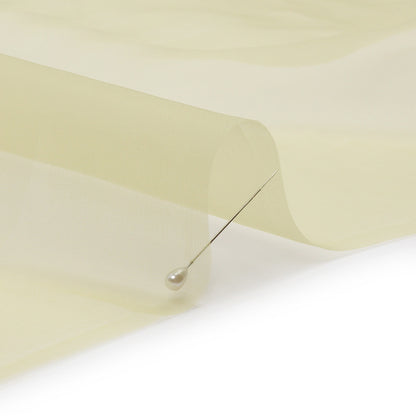 Silk Organza 44" - Linden Green - Premium Collection