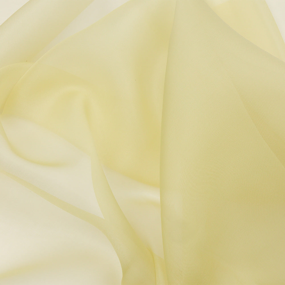 Silk Organza 44" - Linden Green - Premium Collection