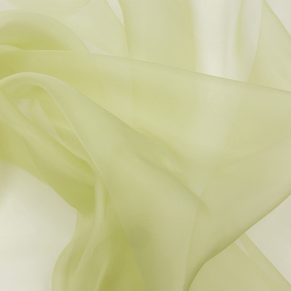 Silk Organza 44" - Nile Green - Premium Collection