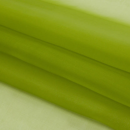 Silk Organza 44" - Peridot Green - Premium Collection