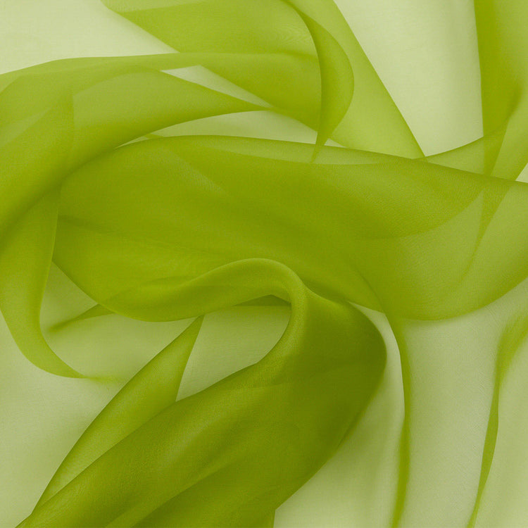 template--25130090922057__main-Silk Organza 44" - Peridot Green - Premium Collection