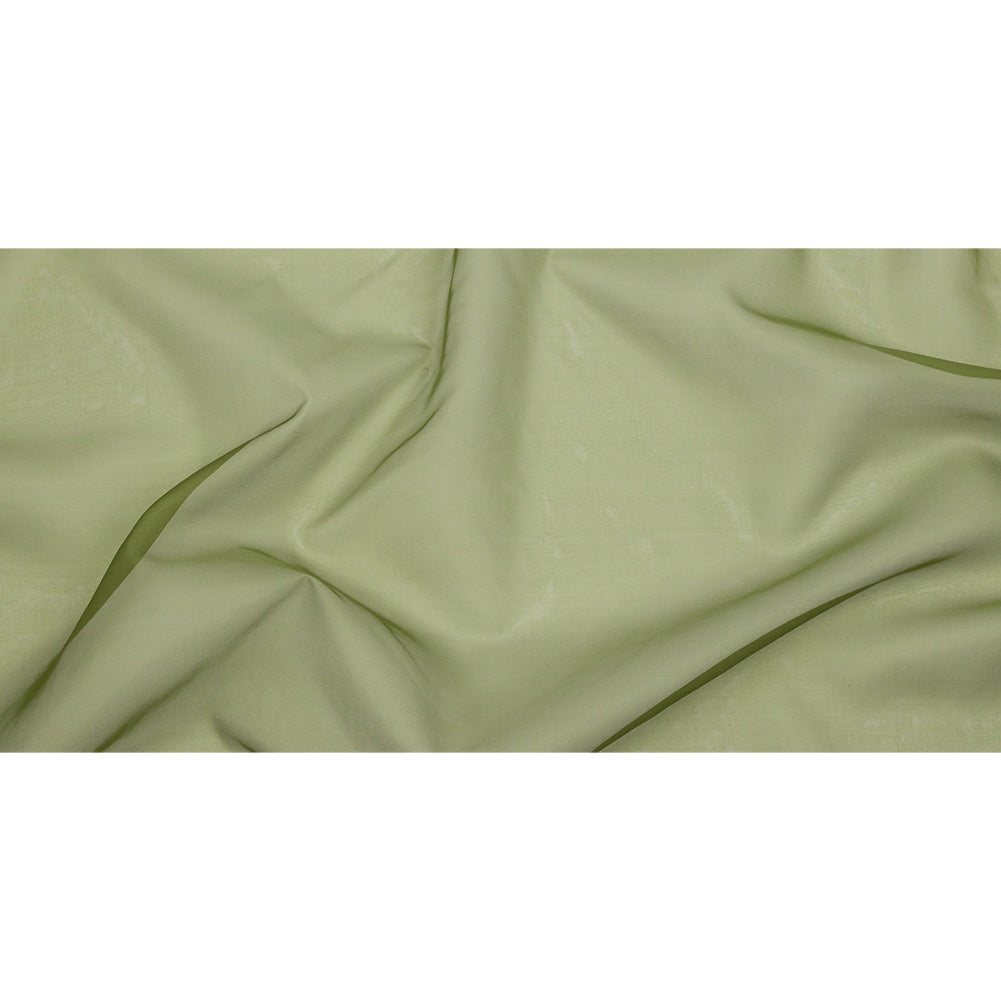 Silk Organza 44" - Pesto Green - Premium Collection