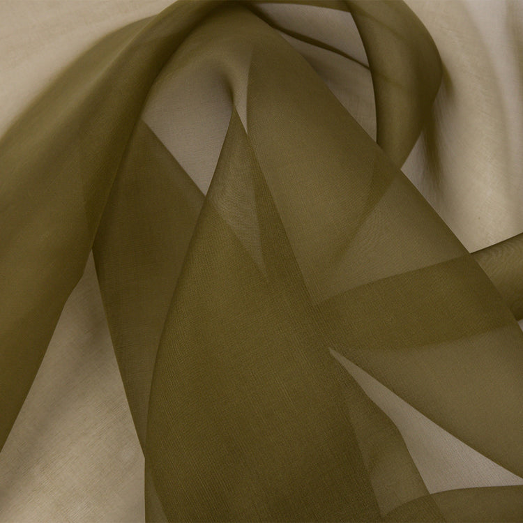 template--25130090922057__main-Silk Organza 44" - Olive Green - Premium Collection