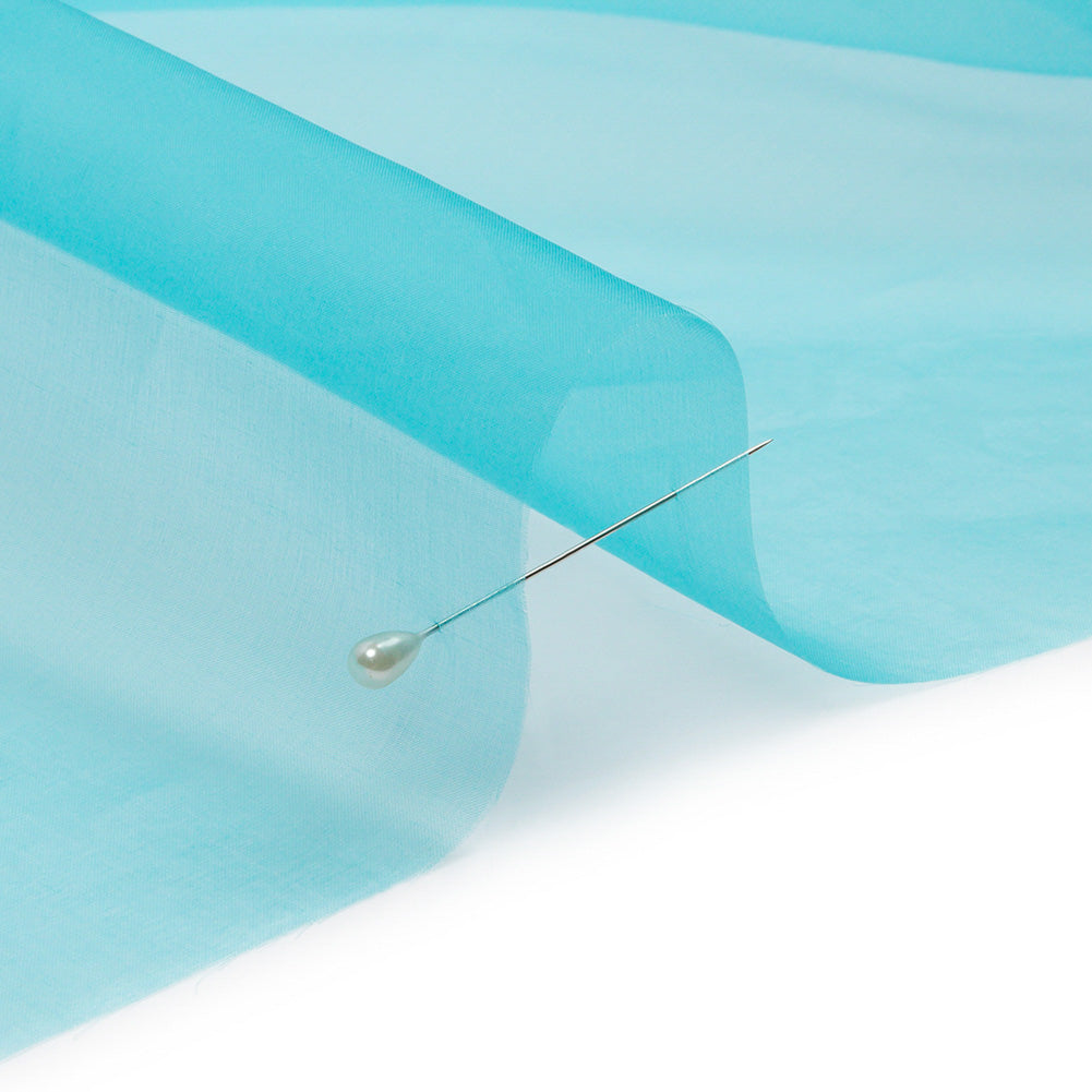 Silk Organza 44" - Angel Blue - Premium Collection