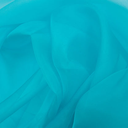 Silk Organza 44" - Angel Blue - Premium Collection