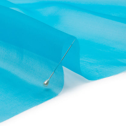 Silk Organza 44" - Horizon Blue - Premium Collection