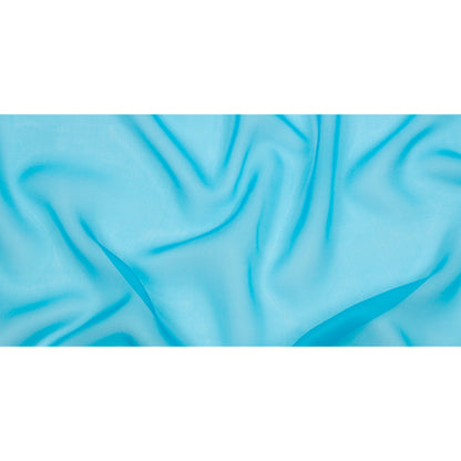 Silk Organza 44" - Horizon Blue - Premium Collection