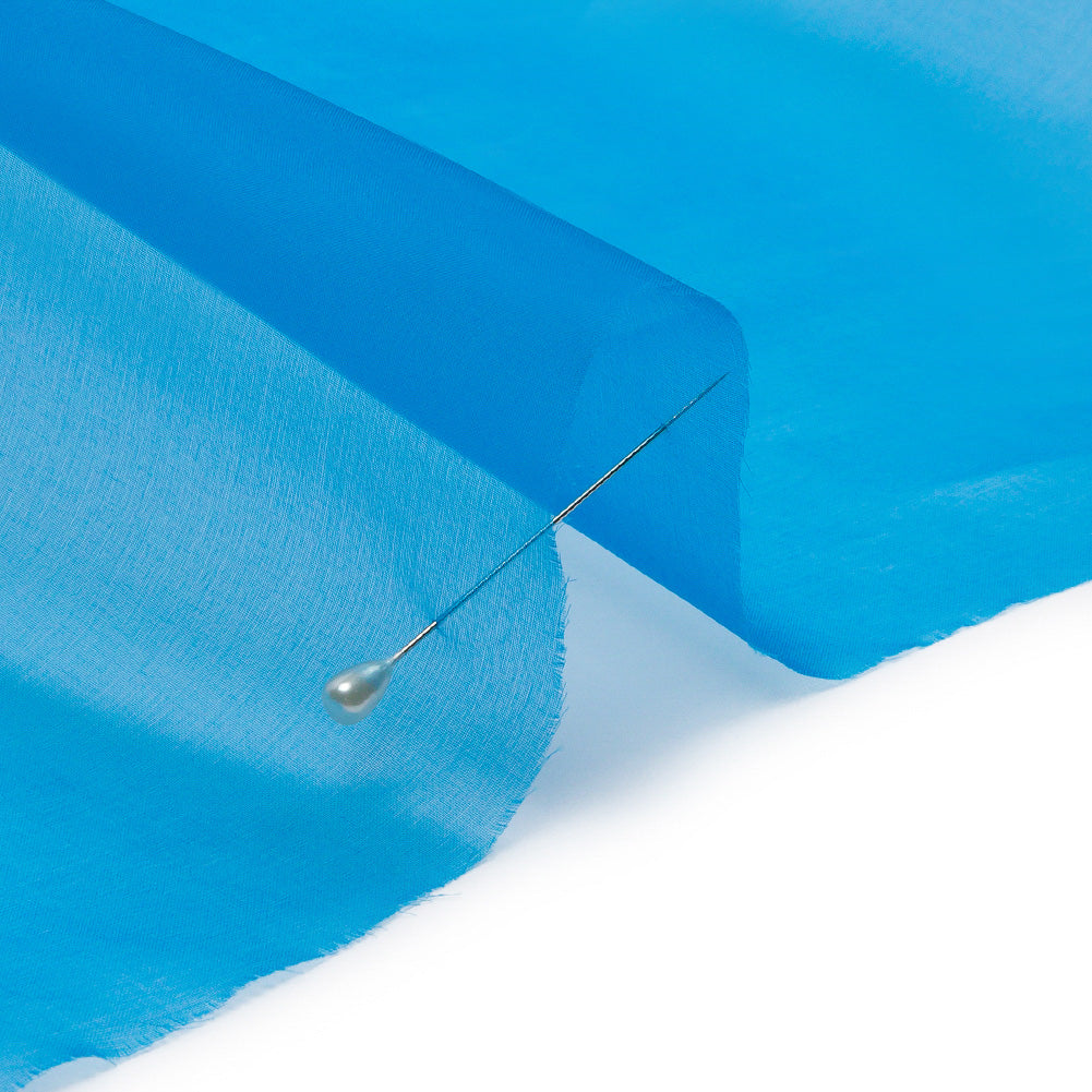 Silk Organza 44" - Directoire Blue - Premium Collection