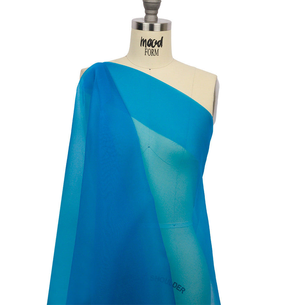 Silk Organza 44" - Directoire Blue - Premium Collection