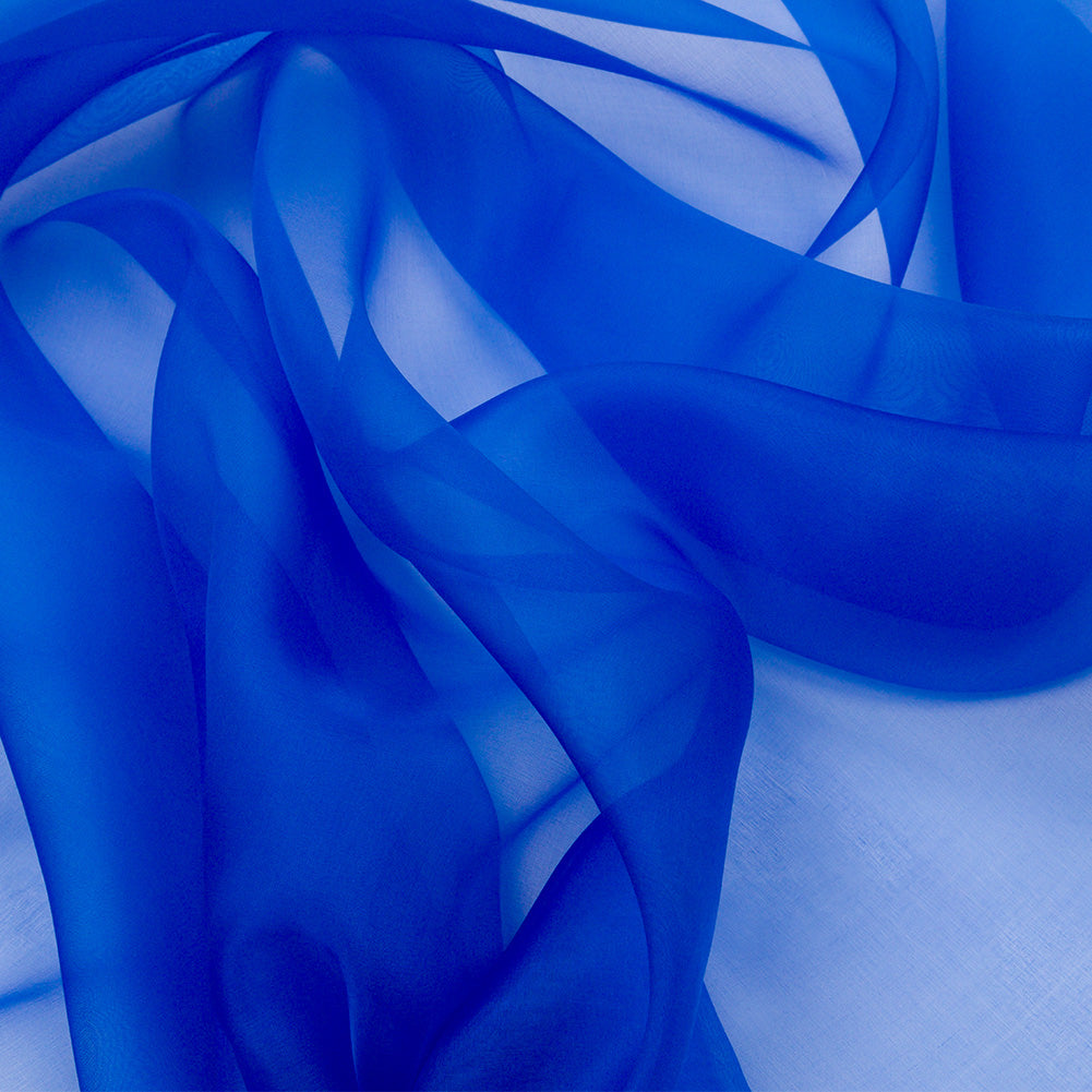 Silk Organza 44" - Princess Blue - Premium Collection